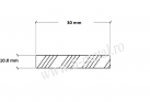 Platbanda aluminiu 30x10.0 mm 1